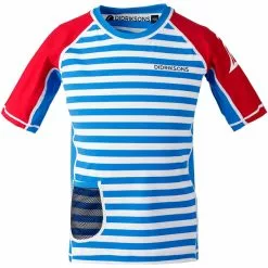 Didriksons Surf Kids SS Uv Top -pyöräkauppa 46518 1 malibublue
