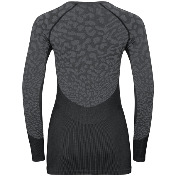 Odlo W's Bl Top Crew Neck L/S Blackcomb 2 Odlo W's Bl Top Crew Neck L/S Blackcomb - Image 2