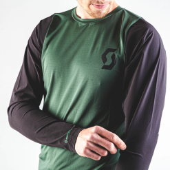Scott Shirt M's Trail Progressive L/SL 6 Scott Shirt M's Trail Progressive L/SL -pyöräkauppa 66716 3 smokedgreenblack