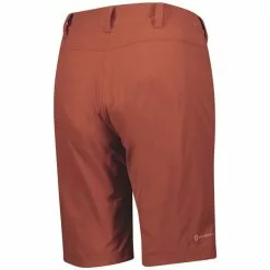 Scott Shorts W's Trail Flow W/Pad -pyöräkauppa 66720 2 rustred