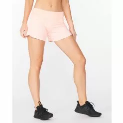 2Xu Aero 4" Shorts Women -pyöräkauppa 67967 1 popcoralwhitereflective