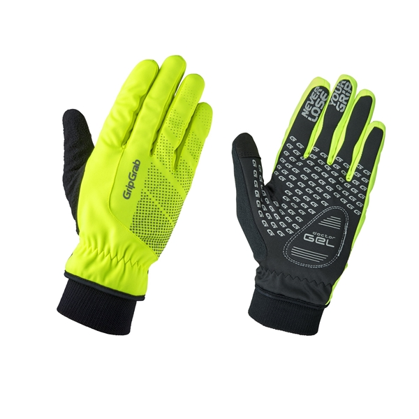 Gripgrab Ride Hi-Vis Windproof Winter Gloves 1 Gripgrab Ride Hi-Vis Windproof Winter Gloves