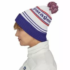 Patagonia Powder Town Beanie -pyöräkauppa 70210 3 parkstripevikingblue