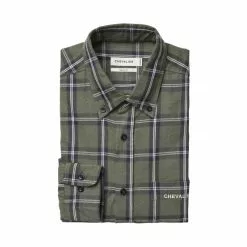 Chevalier Bear Shirt Men -pyöräkauppa 70680 2 treegreenchecked