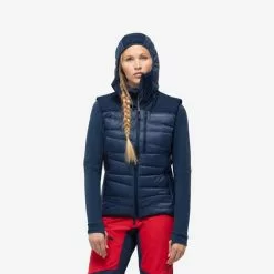 Norrøna Norröna Falketind Down750 Vest W's -pyöräkauppa 72545 2 indigonight