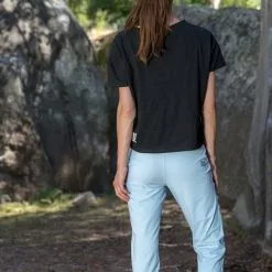 Snap W Croptop Hemp Tshirt -pyöräkauppa 73344 4 black