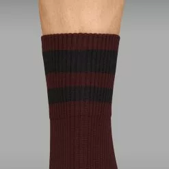 Gripgrab Original Stripes Crew Socks -pyöräkauppa 73375 4 darkred