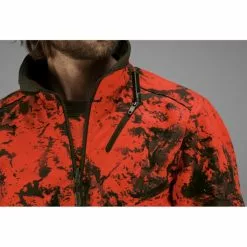 Härkila Wildboar Pro Reversible Fleece Jack 14 Härkila Wildboar Pro Reversible Fleece Jack -pyöräkauppa 74318 6 willowgreenaxismspwildboarorange
