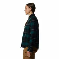 Mountain Hardwear Plusher™ Long Sleeve Shirt Women 16 Mountain Hardwear Plusher™ Long Sleeve Shirt Women -pyöräkauppa 75246 2 darkmarshtartanplaid