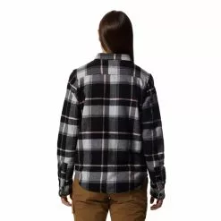 Mountain Hardwear Plusher™ Long Sleeve Shirt Women 12 Mountain Hardwear Plusher™ Long Sleeve Shirt Women -pyöräkauppa 75246 3 blacktartanplaid