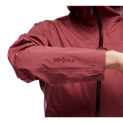 Black Diamond W Stormline Stretch Rain Shell -pyöräkauppa 75421 5 cherrywood