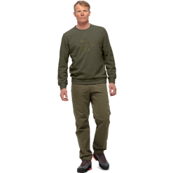 Norröna Norrøna Crew Neck Unisex -pyöräkauppa 76107 3 olivenight