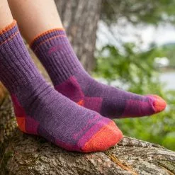 Darn Tough Hiker Micro Crew Sock Cushion 19 Darn Tough Hiker Micro Crew Sock Cushion -pyöräkauppa 76379 2 plumheather