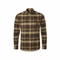 Chevalier Heron Flannel Shirt Men 3 Chevalier Heron Flannel Shirt Men -pyöräkauppa 76690 1 soilbrownchecked
