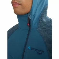 Klättermusen Hugin Zip Hoodie M's -pyöräkauppa 76764 4 monkshoodblue