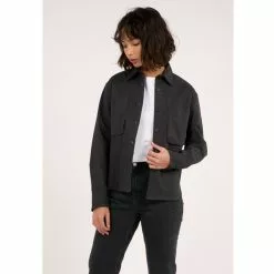 KnowledgeCotton Apparel Outdoor Twill Shirt - Gots/Vegan -pyöräkauppa 77003 4 phantom