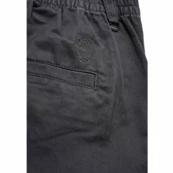 KnowledgeCotton Apparel Regular Twill Pant Belt Details - Gots/Vegan -pyöräkauppa 77009 2 phantom
