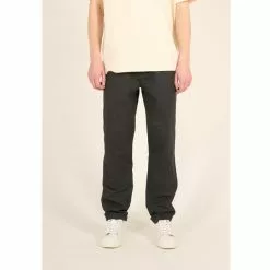 KnowledgeCotton Apparel Regular Twill Pant Belt Details - Gots/Vegan -pyöräkauppa 77009 3 phantom