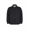 KnowledgeCotton Apparel Teddy Lining Checked Overshirt - Ocs/Vegan