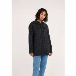 KnowledgeCotton Apparel Teddy Lining Overshirt - Ocs/Vegan -pyöräkauppa 77019 3 trekkinggreen