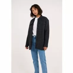 KnowledgeCotton Apparel Teddy Lining Overshirt - Ocs/Vegan -pyöräkauppa 77019 4 trekkinggreen