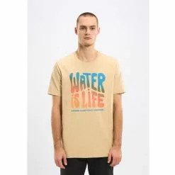 Knowledgecotton Apparel Wateraid Water Is Life Regular T-Shirt -pyöräkauppa 77024 3 safari