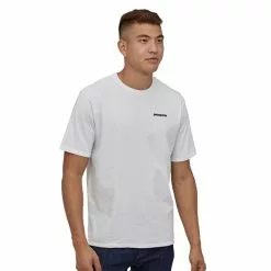 Patagonia M's P-6 Logo Responsibili-Tee -pyöräkauppa 77640 4 white