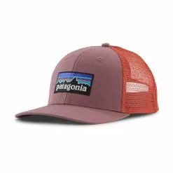 Patagonia P-6 Logo Trucker Hat -pyöräkauppa 77666 1 eveningmauve