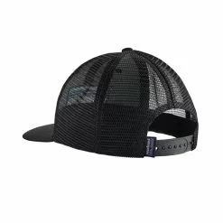 Patagonia P-6 Logo Trucker Hat -pyöräkauppa 77666 2 black