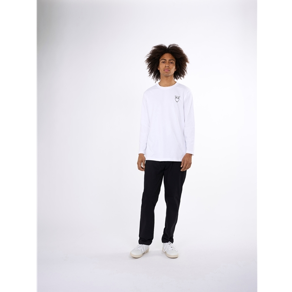 Knowledgecotton Apparel Long Sleeve Cotton Heavy Single - Gots 2 Knowledgecotton Apparel Long Sleeve Cotton Heavy Single - Gots - Image 2