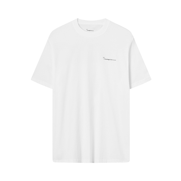 Knowledgecotton Apparel Regular Trademark Mountain Back Printed T-Shirt - Gots 1 Knowledgecotton Apparel Regular Trademark Mountain Back Printed T-Shirt - Gots