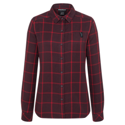 Black Diamond W Serenity Flannel -pyöräkauppa 78594 1 bordeauxvermilionplaid