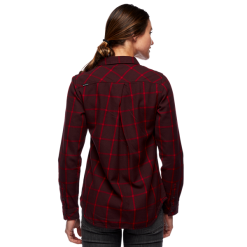 Black Diamond W Serenity Flannel -pyöräkauppa 78594 3 bordeauxvermilionplaid