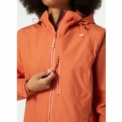 Helly Hansen W Long Belfast Jacket -pyöräkauppa 78757 5 terracotta