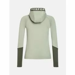 Peak Performance W Rider Mid Zip Hood -pyöräkauppa 78807 3 limitgreenpineneedle