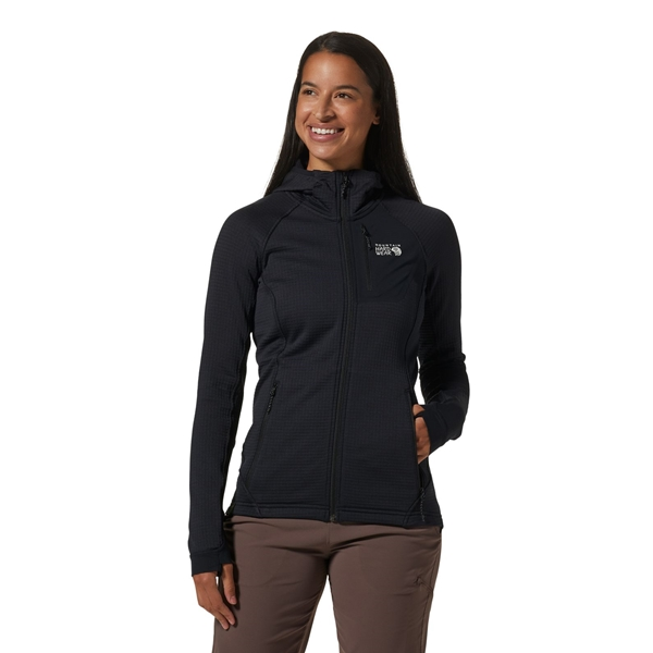 Mountain Hardwear Womens Polartec® Power Grid™ Full Zip Hoody 7 Mountain Hardwear Womens Polartec® Power Grid™ Full Zip Hoody - Image 7