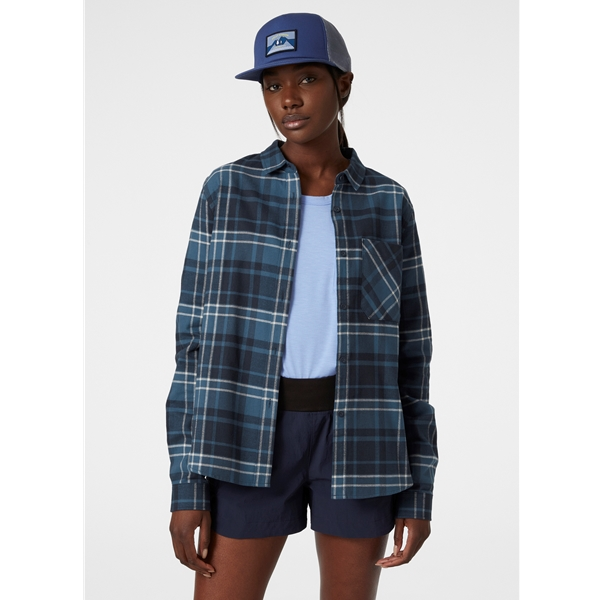 Helly Hansen W Lokka Organic Flannel LS Sht 3 Helly Hansen W Lokka Organic Flannel LS Sht - Image 3