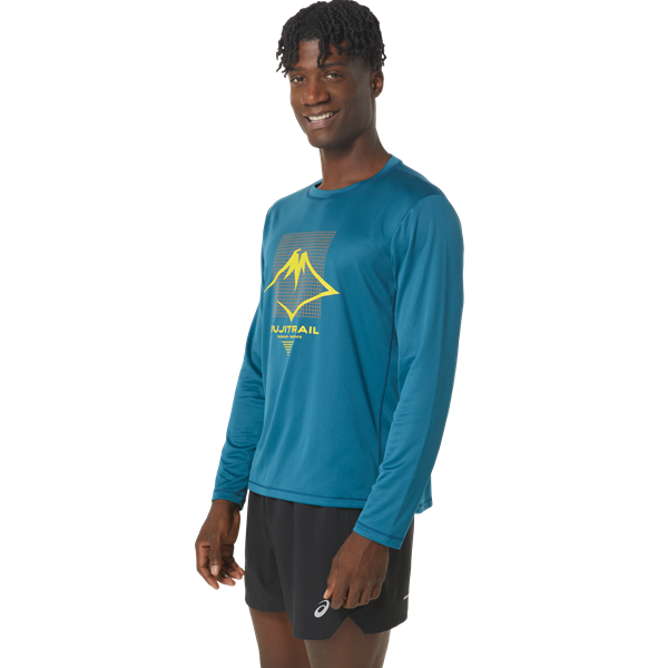 Asics Fujitrail Logo LS Top Men 2 Asics Fujitrail Logo LS Top Men - Image 2
