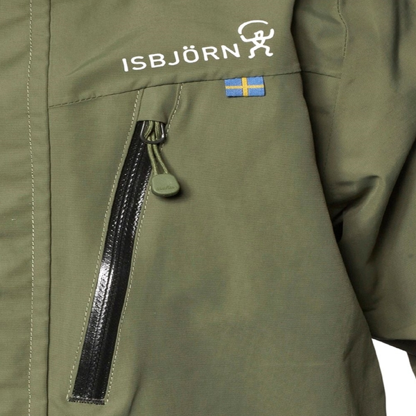 Isbjörn Storm Hardshell Jacket Kids Moss 98/104 11 Isbjörn Storm Hardshell Jacket Kids Moss 98/104 - Image 11