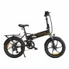 Folding Electric Bicycle ADO A20 XE, Black