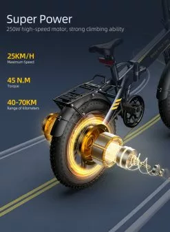 Electric Bicycle ADO A20F XE 45 Electric Bicycle ADO A20F XE -pyöräkauppa A20FXE Mobile 05