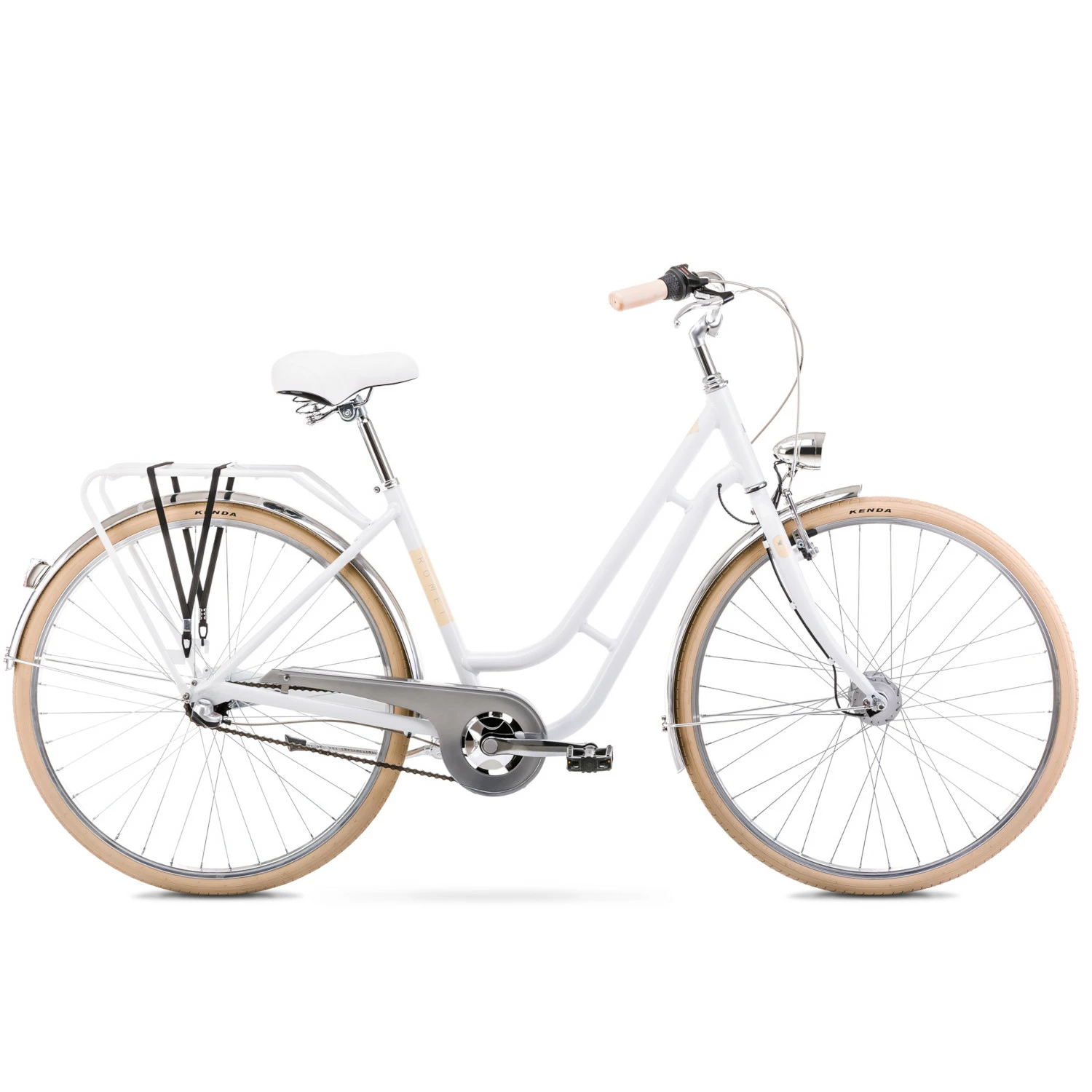 Arkus&Romet Bicycle Romet Luiza Classic, 28″, White 1 Arkus&Romet Bicycle Romet Luiza Classic, 28″, White