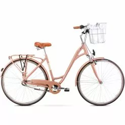 Arkus&Romet Bicycle Arkus & Romet Art Deco Eco, 28 Inches + Front Helmet