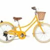 Girls’ Bicycle Bobbin Gingersnap 5-9 Years, 20-inch, Yellow