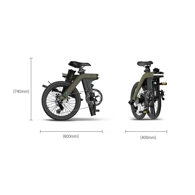 Electric Bicycle Fiido D21 (36 V / 11,6 Ah), Foldable 8 Electric Bicycle Fiido D21 (36 V / 11,6 Ah), Foldable - Image 8