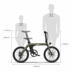 Electric Bicycle Fiido D21 (36 V / 11,6 Ah), Foldable 17 Electric Bicycle Fiido D21 (36 V / 11,6 Ah), Foldable -pyöräkauppa elektrijalgratas fiido d21 8