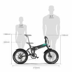 Electric Bicycle Fiido M1 Pro (48 V / 12.8 Ah), Foldable 15 Electric Bicycle Fiido M1 Pro (48 V / 12.8 Ah), Foldable -pyöräkauppa elektrijalgratas fiido m1 pro 5