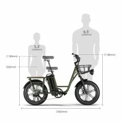 Electric Bicycle Fiido T1 PRO (48 V / 20 Ah) 21 Electric Bicycle Fiido T1 PRO (48 V / 20 Ah) -pyöräkauppa elektrijalgratas fiido t1 13