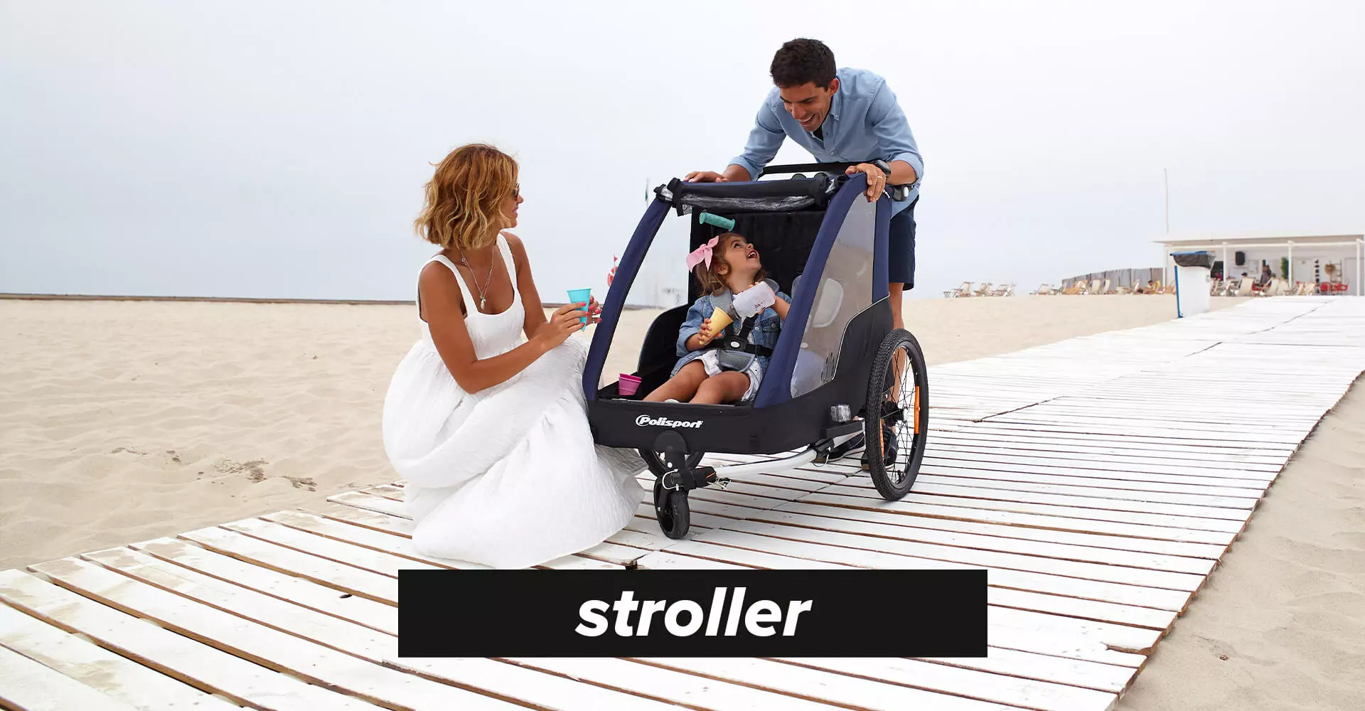 Bicycle Trolley Polisport Trailer 12 Bicycle Trolley Polisport Trailer - Image 12